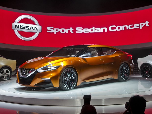 Nissan revelou o Sports Sedan no Salão de Detroit 2014 (Foto: AP Photo/Tony Ding)