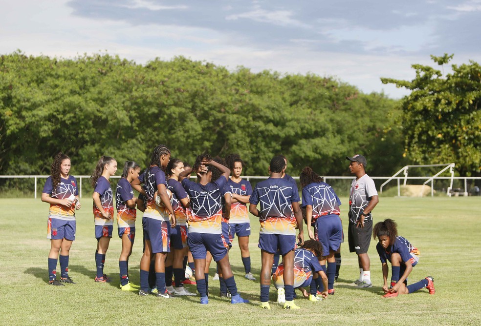Meninas da Colina foram eliminadas da Série A2 do Brasileirão ainda na fase de grupos — Foto: Rafael Ribeiro/Vasco