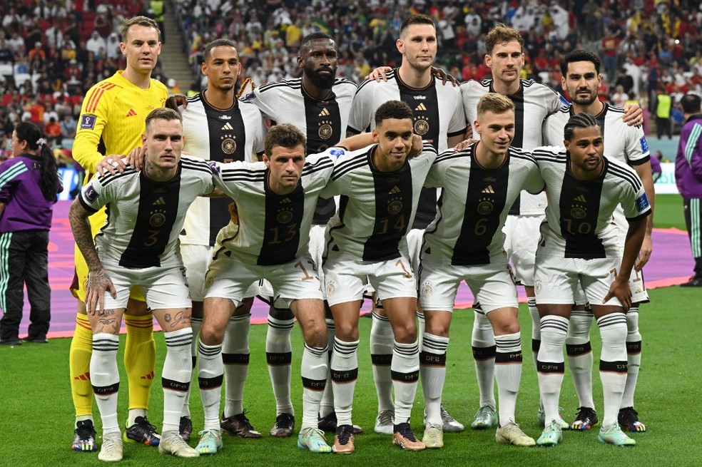 Alemanha, se não quiser depender de outro resultado, precisa golear a Costa Rica para ir às oitavas — Foto: INA FASSBENDER / AFP
