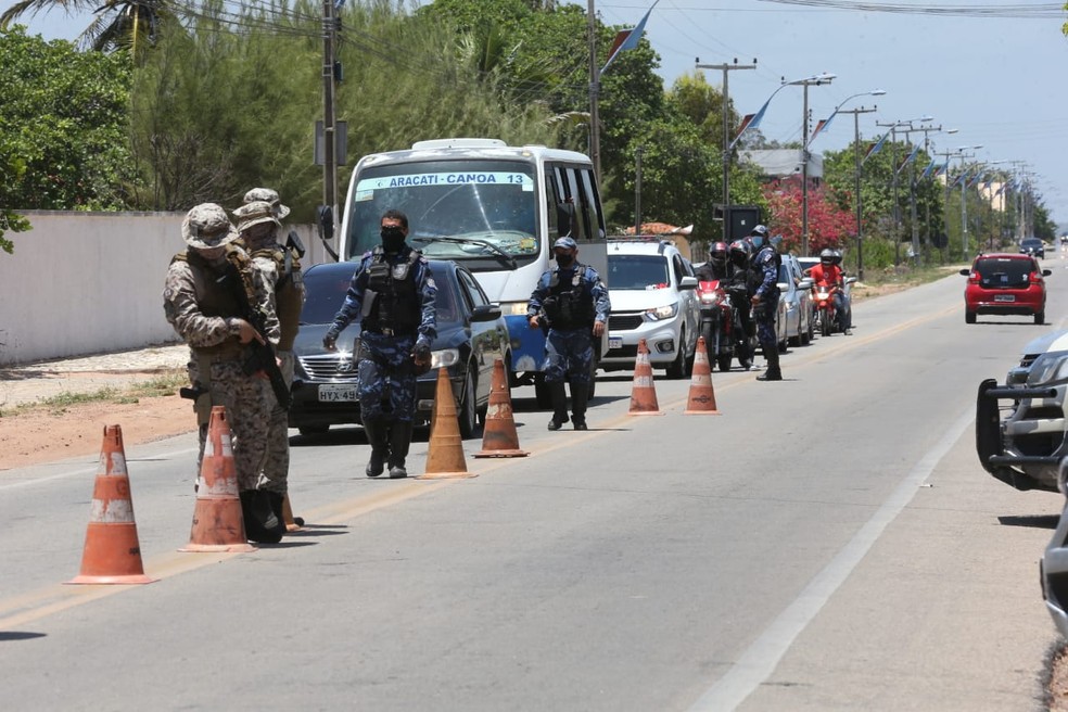 Fiscalização na entrada da cidade ocorrerá por '24 horas ininterruptas', diz secretário — Foto: José Leomar/SVM