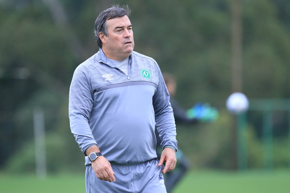 Pintado foi anunciado como novo técnico do Cuiabá — Foto: Márcio Cunha/Chapecoense