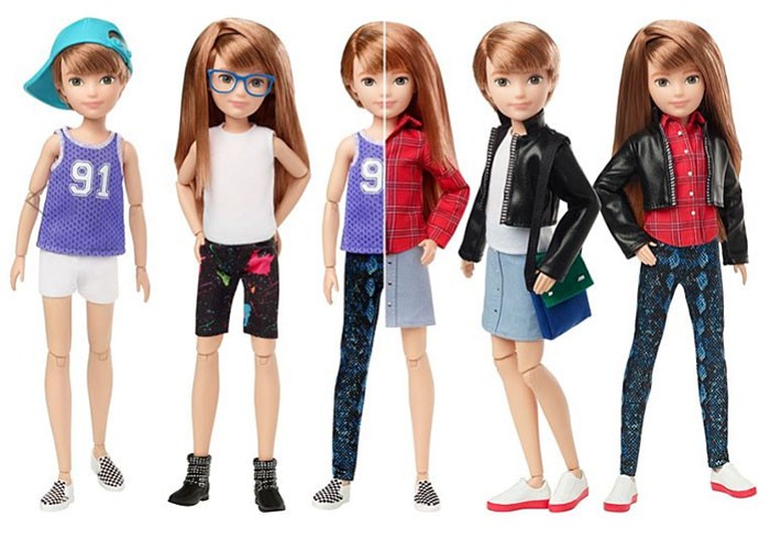 Mattel lança coleção de bonecas sem gênero (Foto: Reprodução/Mattel)
