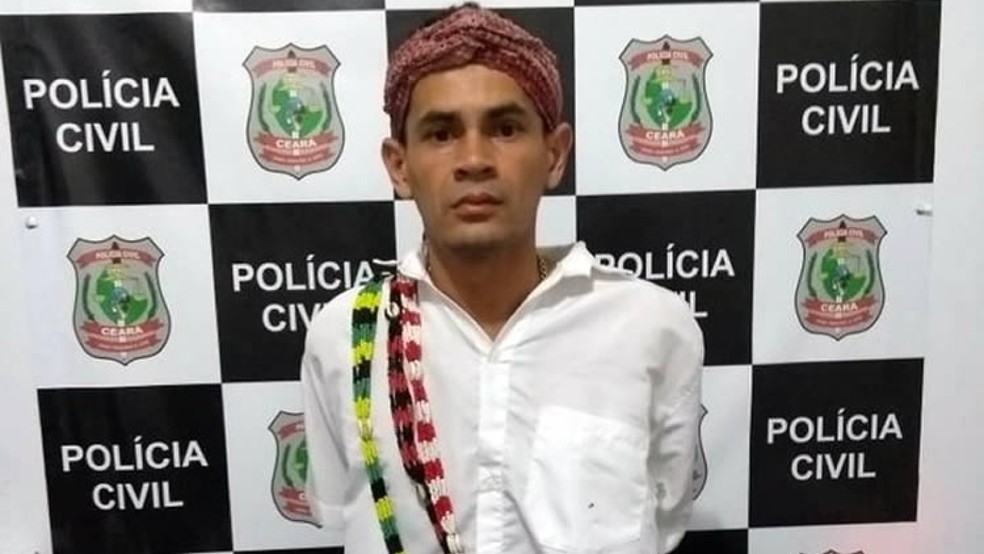 Francisco Aucivan Pereira Linhares, líder religioso preso suspeito de dopar e estuprar mulheres no Ceará. — Foto: Divulgação