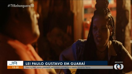 Inscrições para lei Paulo Gustavo em Guaraí começa nesta quarta-feira (22)