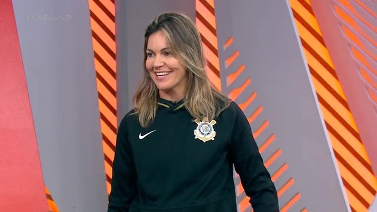 Gabi Zanotti fala sobre o tetracampeonato do Corinthians no Globo Esporte