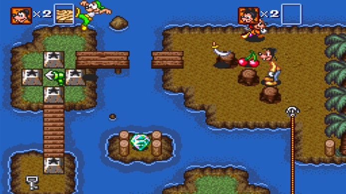 A aventura de pateta no Super Nintendo tinha fortes influências de The Legend of Zelda (Foto: Game Fabrique)