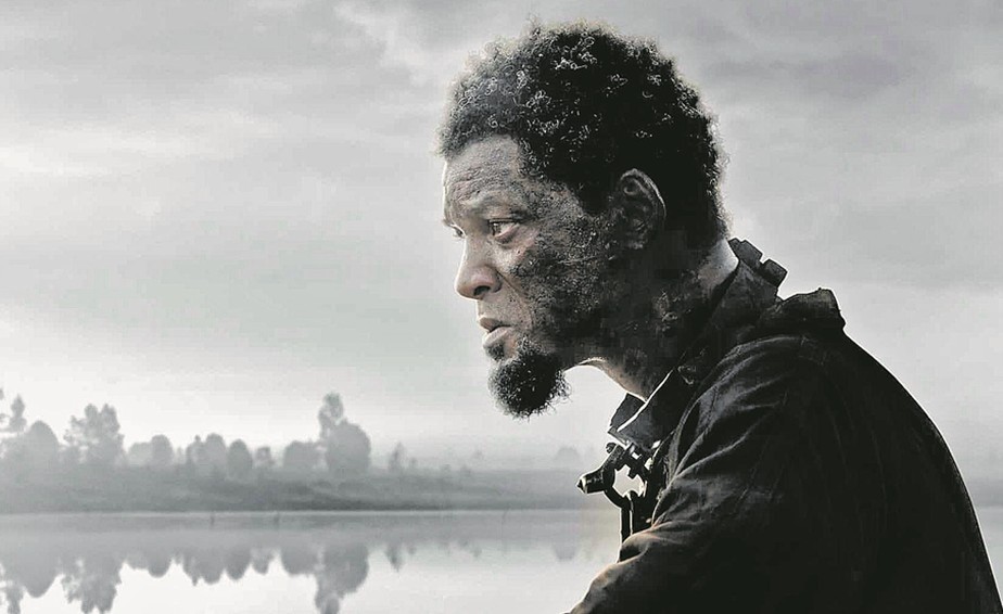 Will Smith no papel de Gordon, em 'Emancipation': marcas de violência nas costas viraram símbolo brutal da escravidão no Sul dos EUA