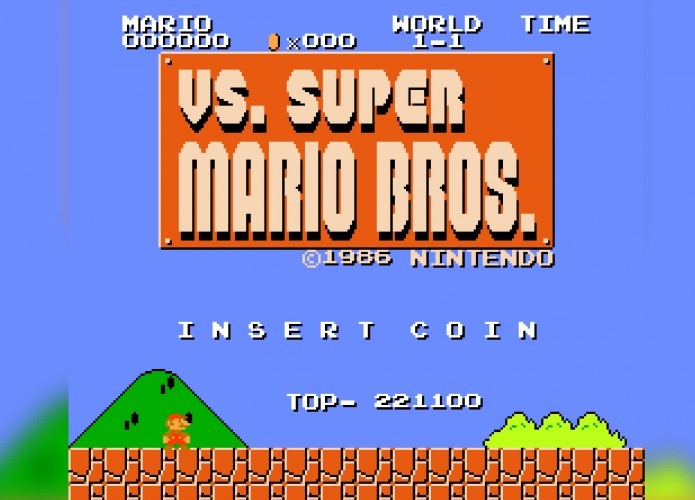 Vs. Super Mario Bros.: jogo era muito semelhante ao título lançado para NES (Foto: Reprodução/Paulo Vasconcellos)