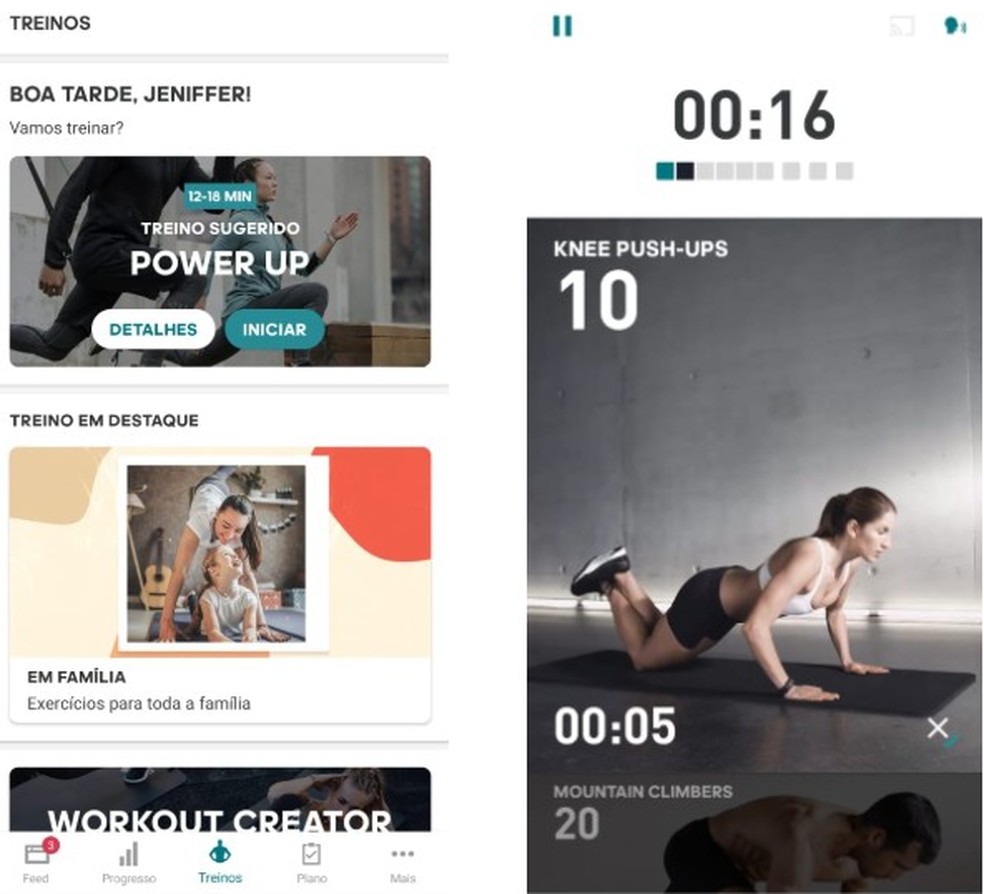 5 aplicativos de exercícios para fazer atividade física em casa | Fique Em  Casa | TechTudo