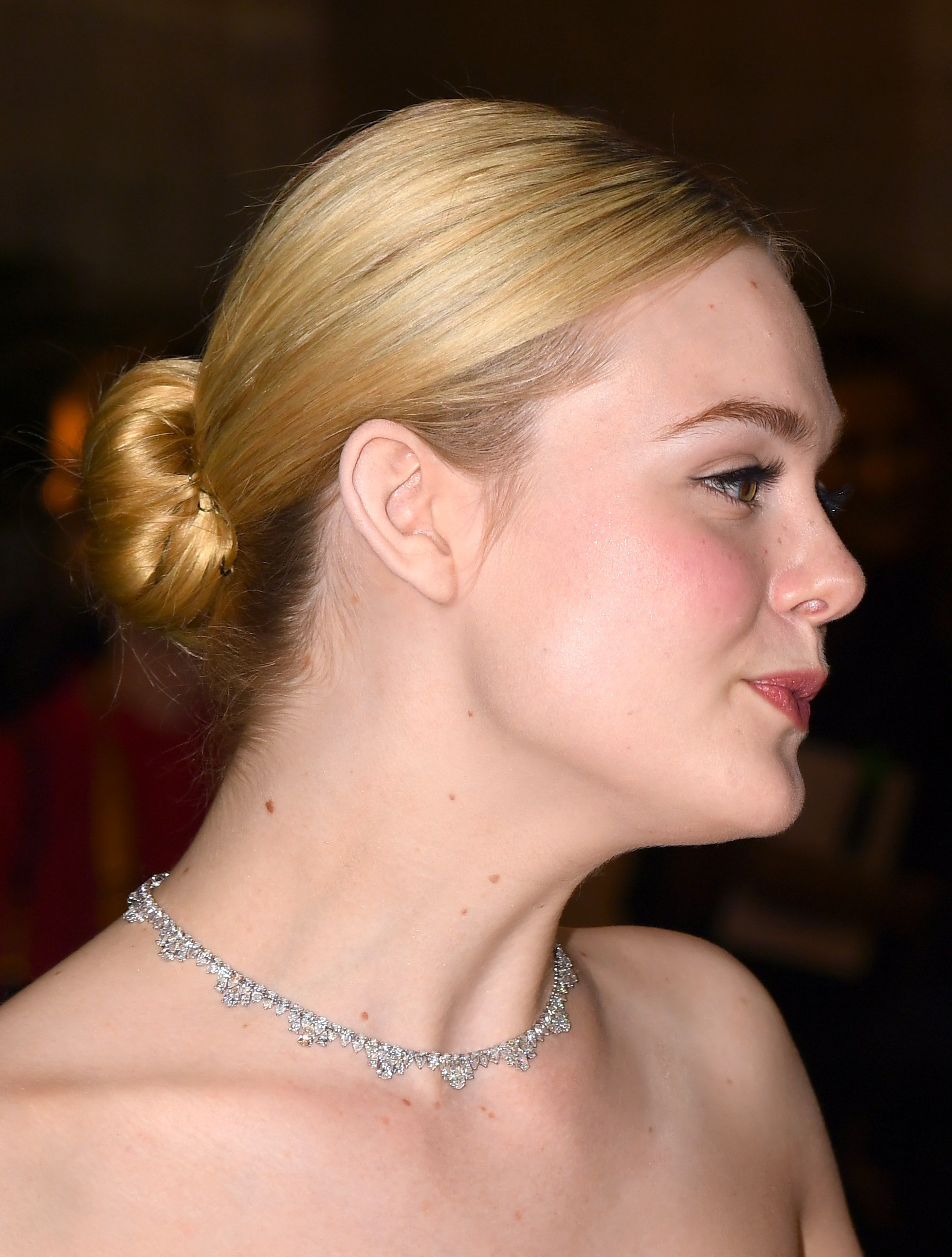 Elle Fanning no London Critics Circle Film Awards, em Londres (Foto: Dave J Hogan/Getty Images)
