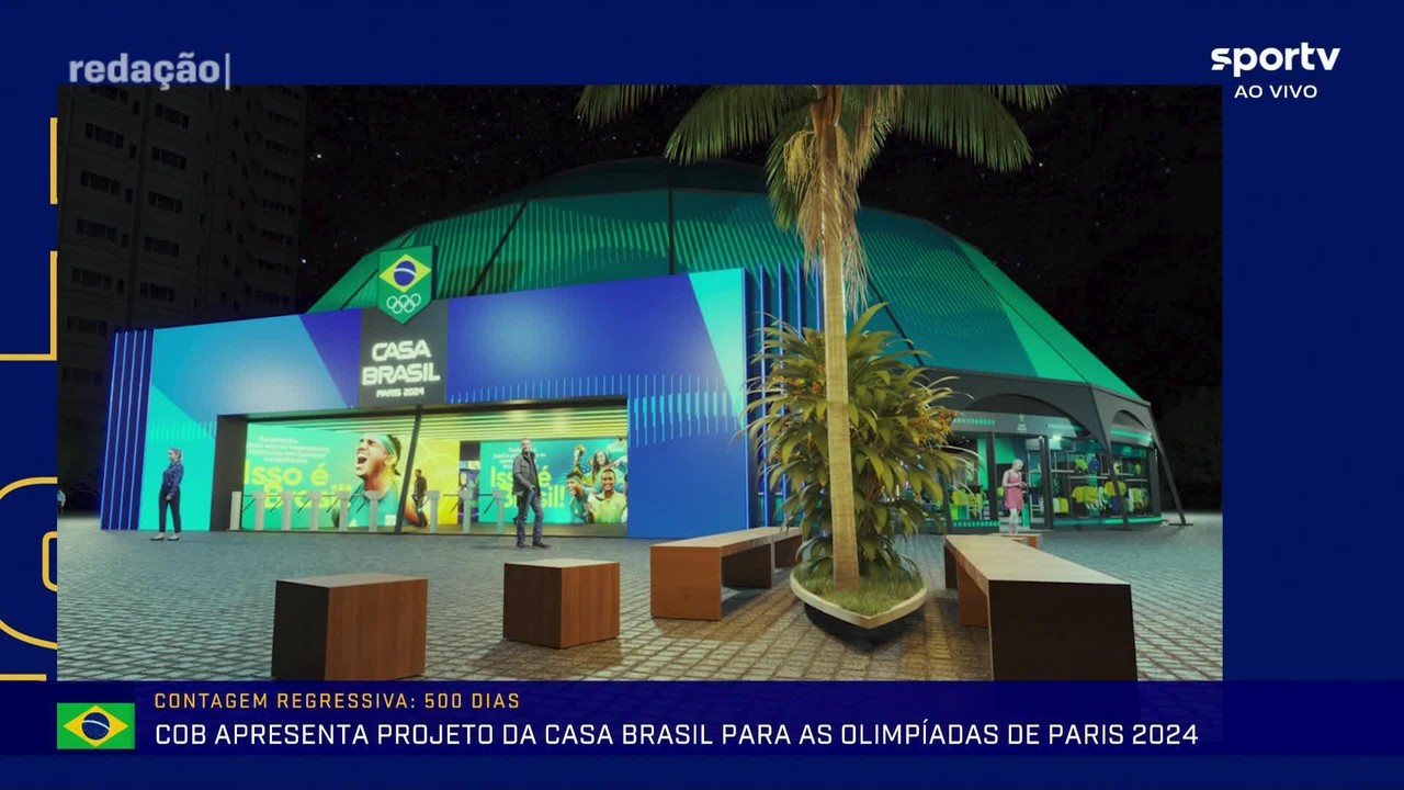 Paris 2024: a 500 dias das Olimpíadas, COB apresenta projeto da Casa Brasil