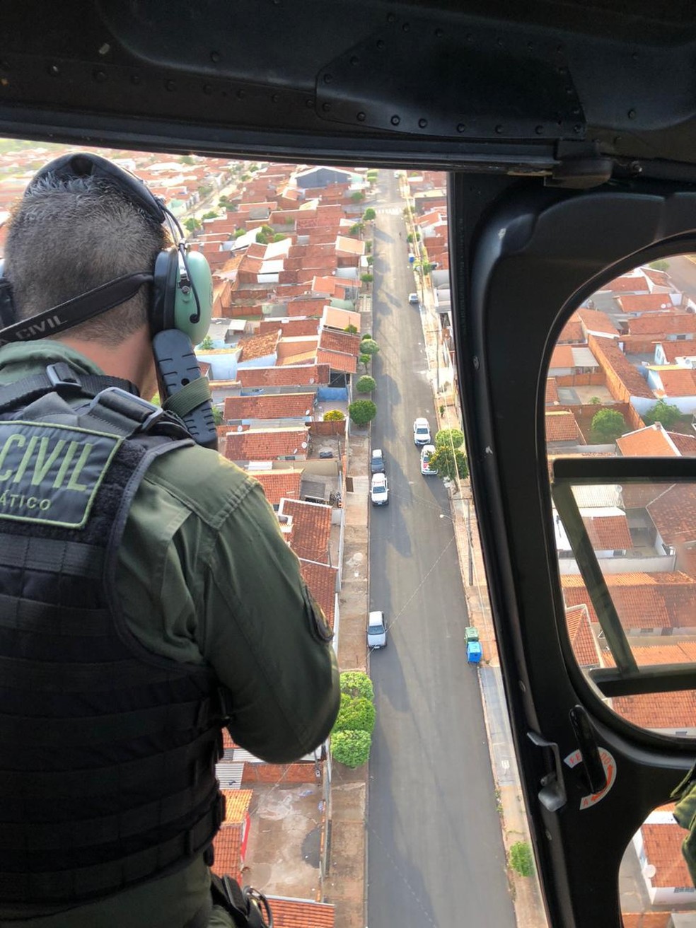 Policial Civil participa de operação que envolve quatro estados: SP, PR, MS e MG — Foto: Divulgação/SSP-SP
