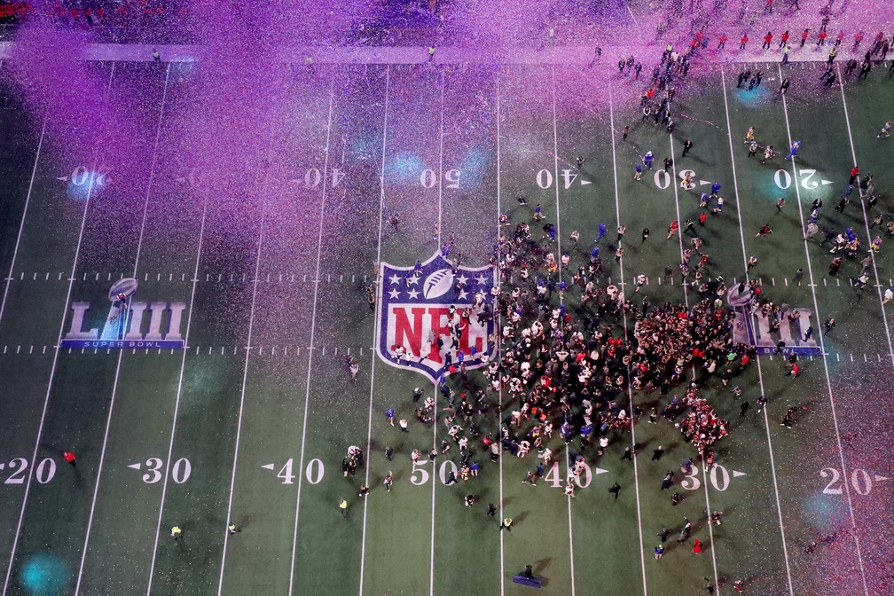 Super Bowl LIII - New England Patriots x Los Angeles Rams â€” Foto: Rob Carr/Getty Images