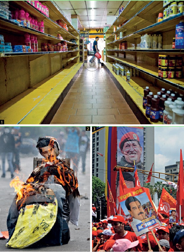 Mundo;Venezuela;Recessão;ainda pode piorar (Foto: Demotix; Reuters)