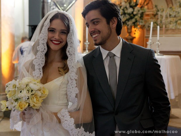 BruTinha é vida, né glr? Muita felicidade pro casal! (Foto: Malhação/ TV Globo)