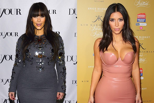 Kim Kardashian não demorou nadinha para recuperar a silhueta que possuia antes da gravidez.  (Foto: Getty Images)