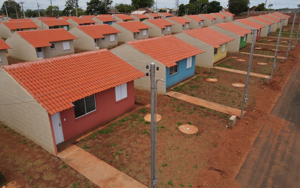 Casas do programa 'Pra Ter Onde Morar'  Foto: Octacilio Queiroz/Agehab