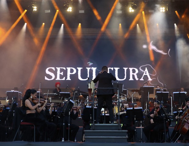 Show do Sepultura no Rock in Rio 2022 (Foto: Roberto Filho/Brazil News)