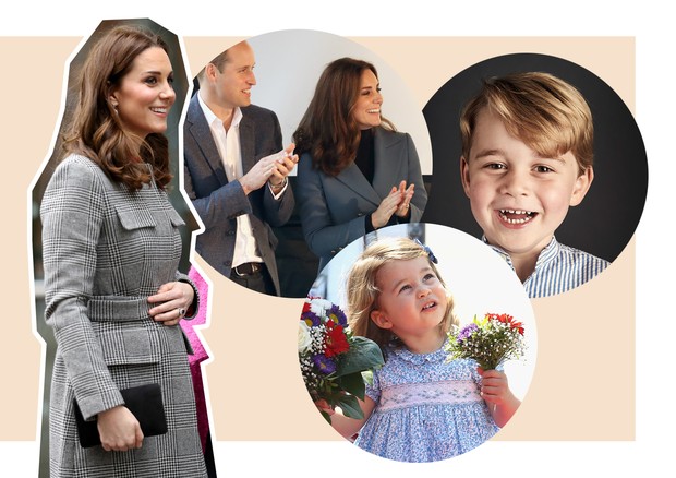 Os bebês de 2018 - Kate Middleton (Foto: Chris Jackson/Getty Images e Yui Mok - WPA Pool/Getty Images)