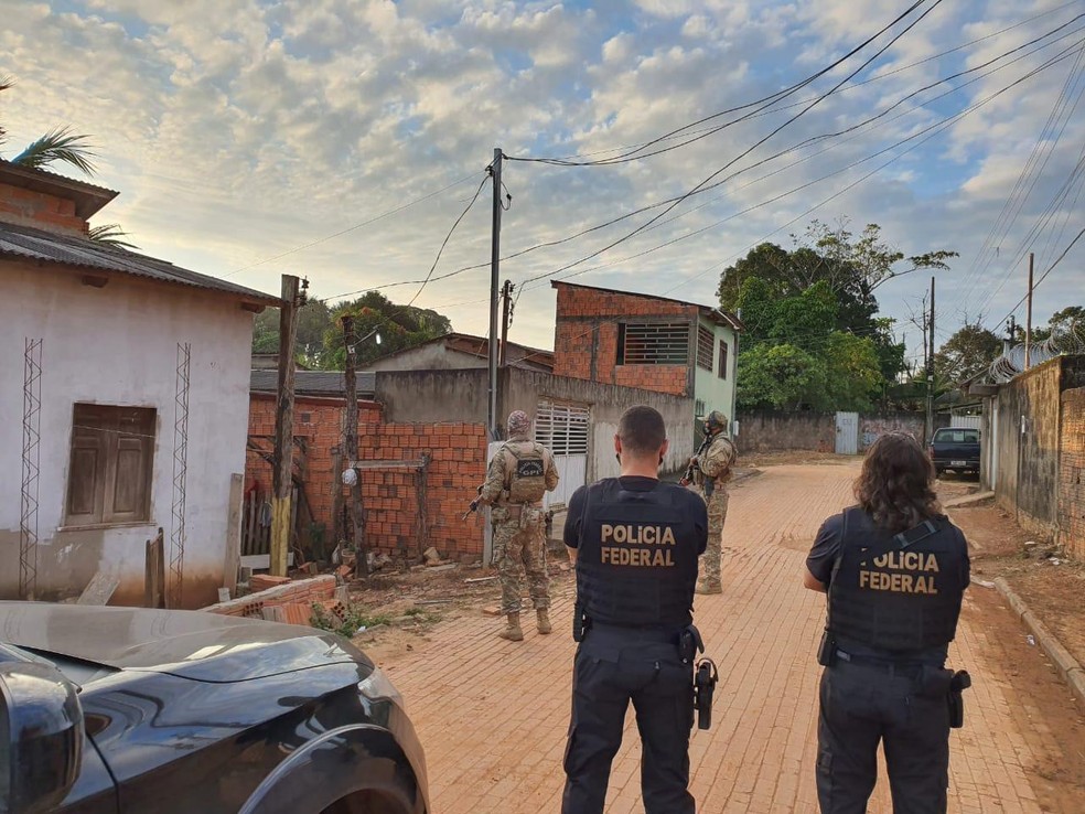 Ao todo, foram cumpridos quatro mandados de busca e apreensão em Rio Branco — Foto: Arquivo/PF