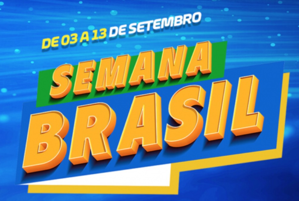 Semana Brasil ocorrer entre os dias 3 e 13 de setembro em todo o pas  Foto: Divulgao/Semana Brasil