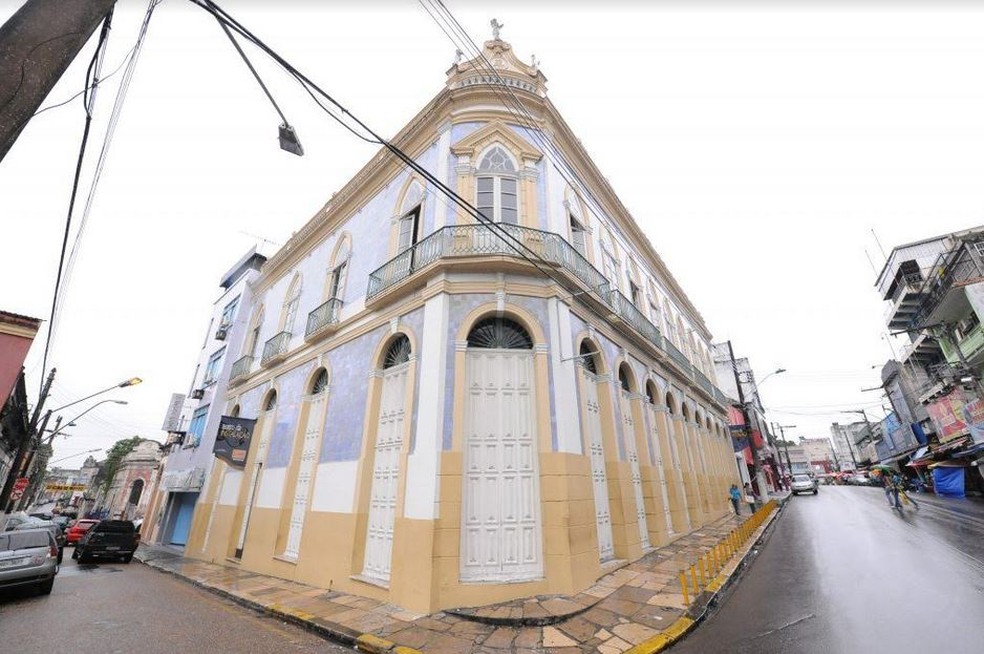 Teatro da instalação, em Manaus (Foto: Divulgação/SEC)