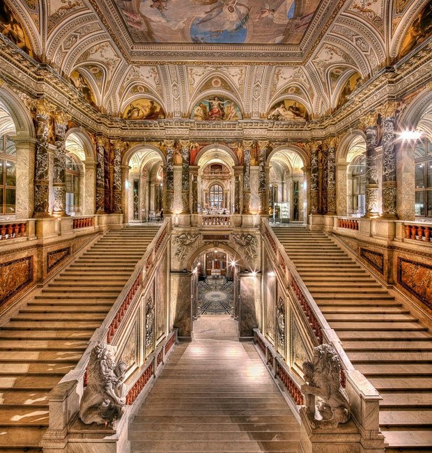 Kunsthistorisches Museu, em Viena (Foto: Reprodução/ Pinterest)