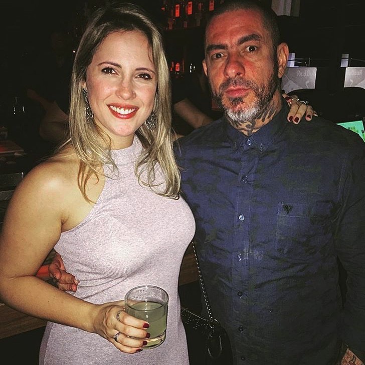 Carine Ludvic e Henrique Fogaça (Foto: Reprodução Instagram)