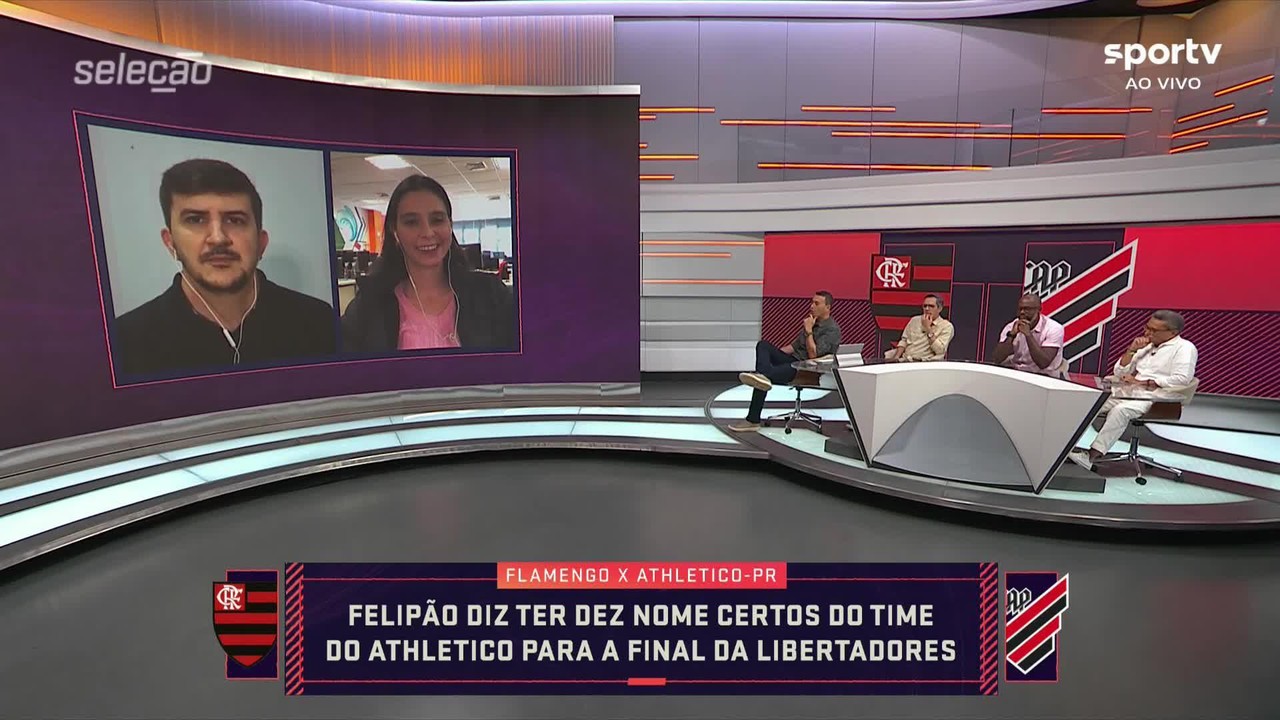 Seleção traz informações de Flamengo e Athletico-PR, finalistas da Libertadores