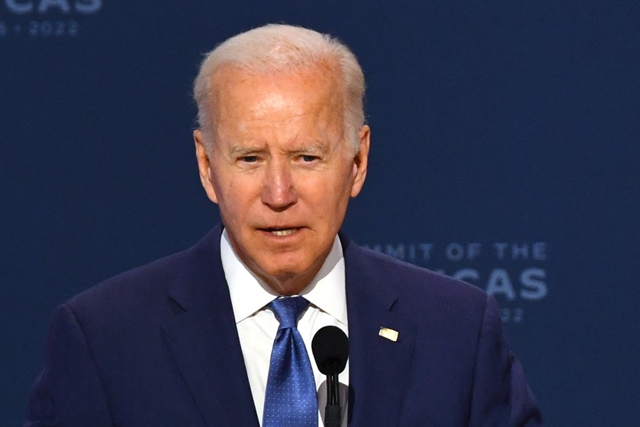 O presidente dos EUA, Joe Biden:  'O que ouvi foi quase unidade e uniformidade'