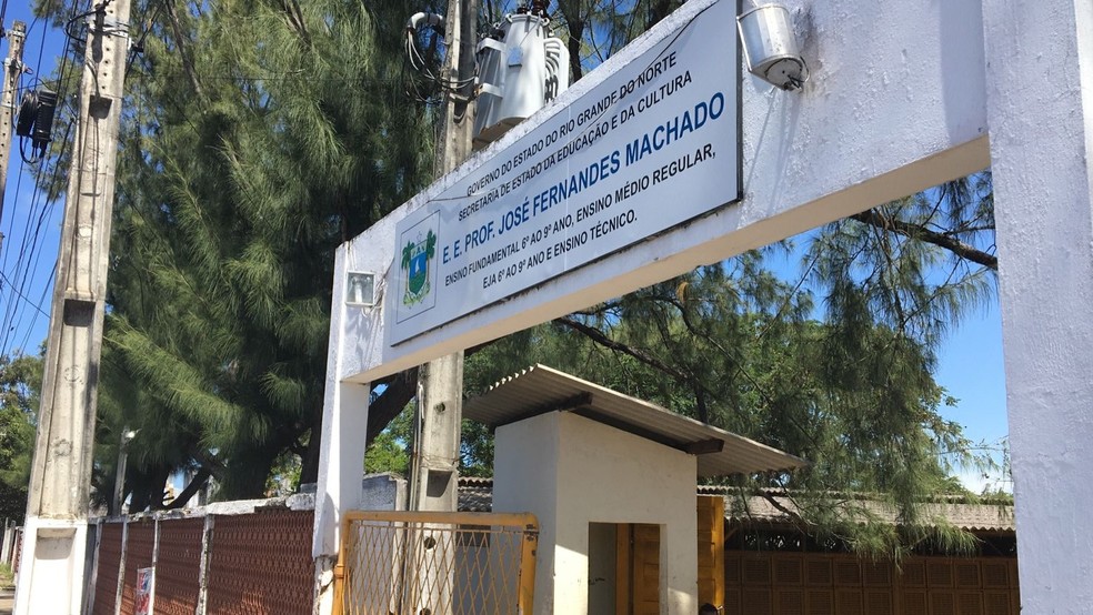 Escola Estadual Professor José Fernandes Machado (Arquivo) — Foto: Pedro Trindade