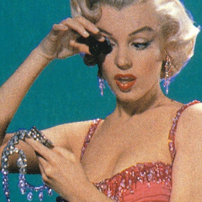 A atriz americana Marilyn Monroe (1926-1962), no papel de Lorelei Lee, em cena do filme 'Os homens preferem as loiras', dirigido por Howard Hawks, de 1953 (Foto: Getty Images)