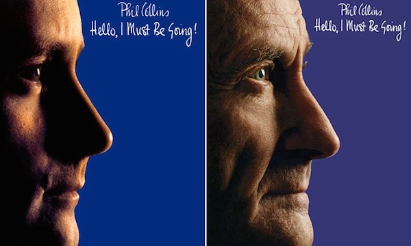 O cantor Phil Collins recriou as capas de alguns de seus clássicos (Foto: Reprodução)