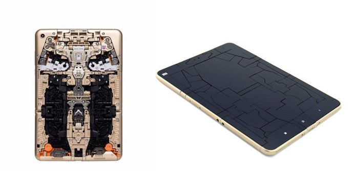 Tablet tem peças encaixáveis que se transforma em robô (Foto: Divulgação/Xiaomi)