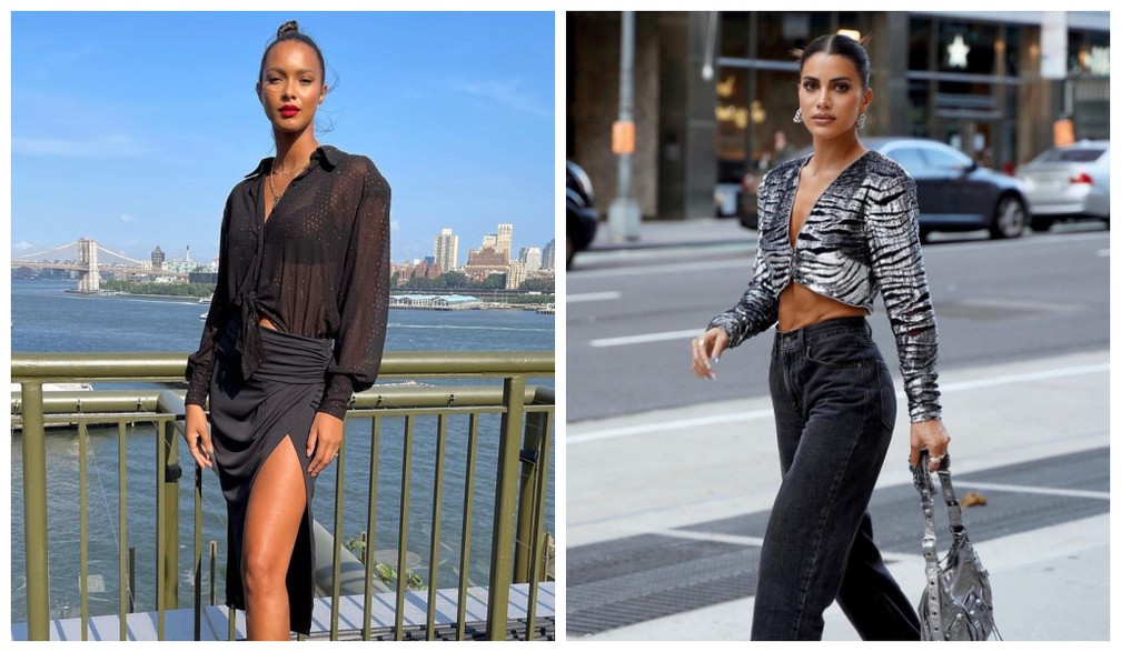 Brasileiras marcam presença na semana de moda de Nova York — Foto: Reprodução do Instagram