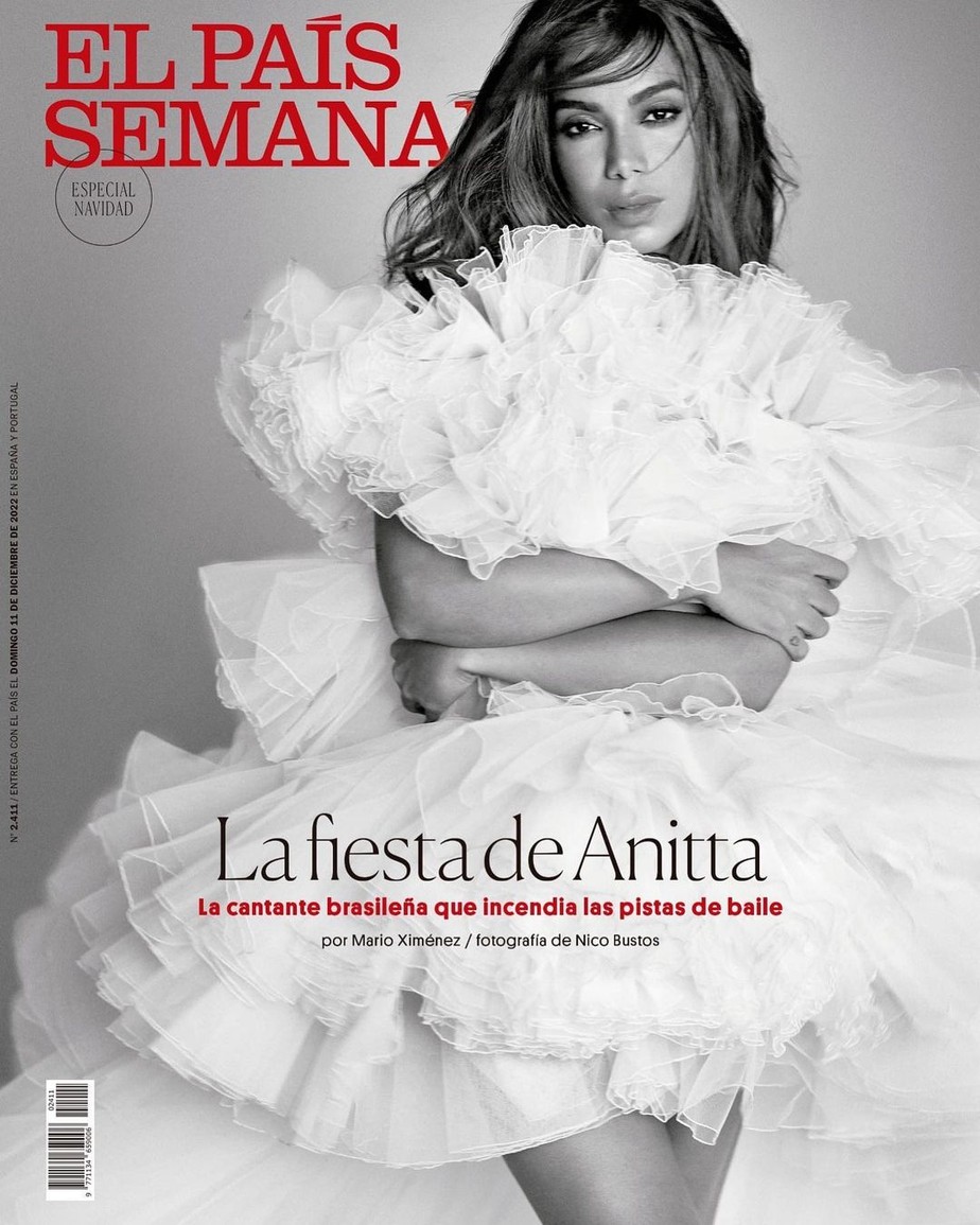 Anitta estrela capa de revista espanhola