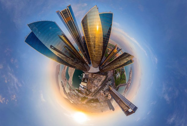 Os enormes arranha-céus de Dubai, nos Emirados Árabes (Foto: The Grosby Group)