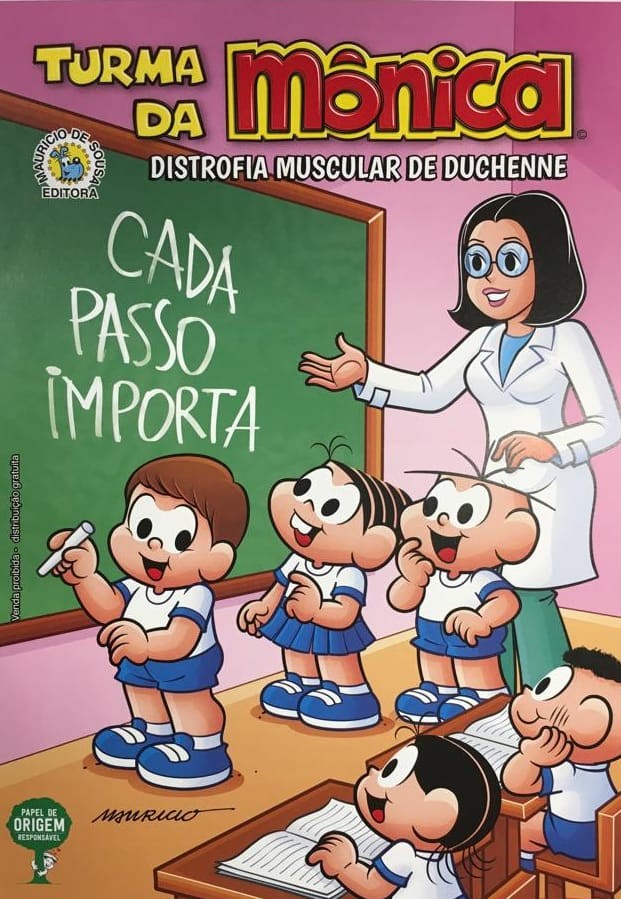 Turma da Mônica tem representatividade com personagens com deficiência