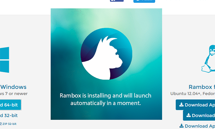 Instale o Rambox no PC para usar serviços como WhatsApp e Facebook Messenger (Foto: Reprodução/Elson de Souza)
