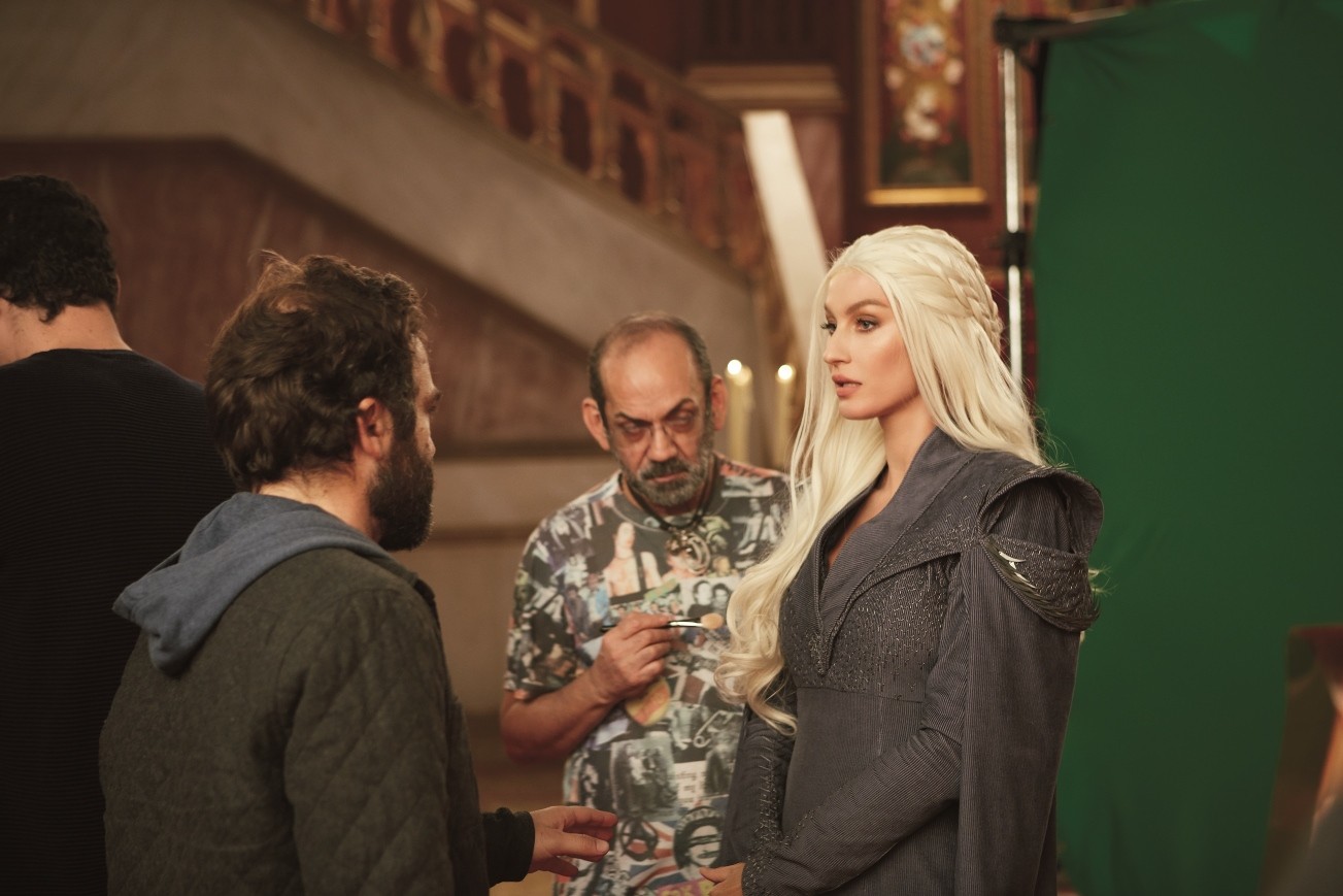Gisele Bündchen como Daenerys Targaryen (Foto: Divulgação )