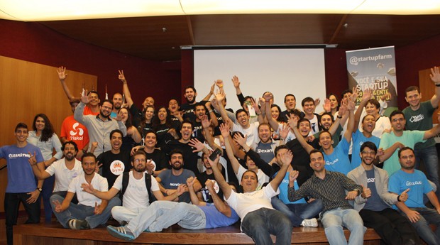 Participantes da 11ª turma de aceleração da Startup Farm (Foto: Divulgação)