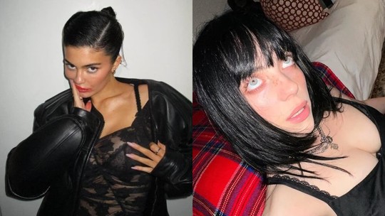 Kylie Jenner e Billie Eilish dividem a mesma combinação fashion preferida