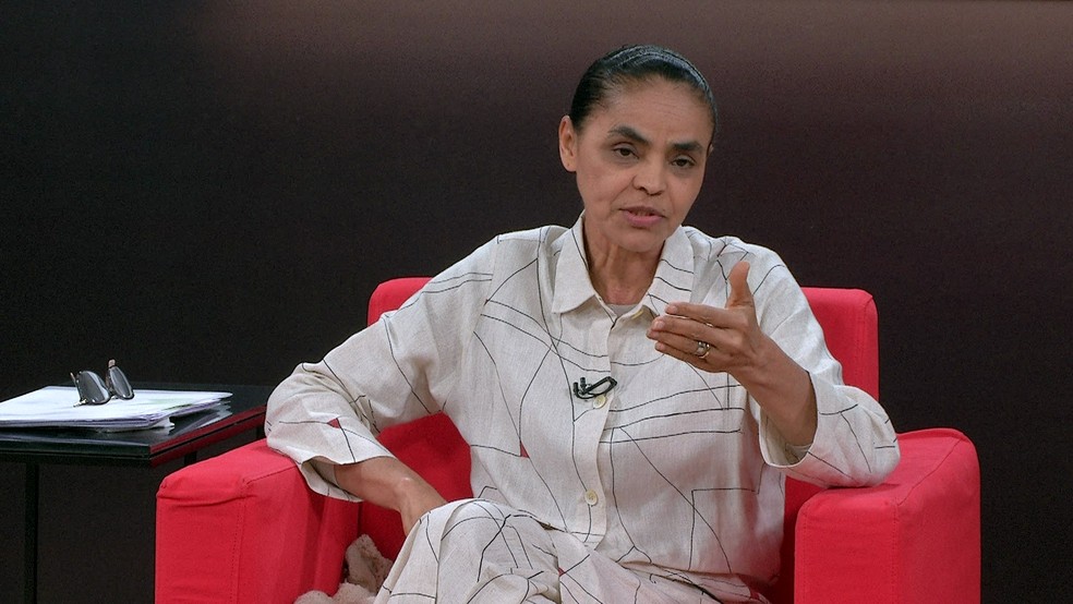 Marina Silva &mdash; Foto: Reprodu&ccedil;&atilde;o/GloboNews