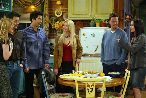 O elenco da série Friends (Foto: Reprodução)