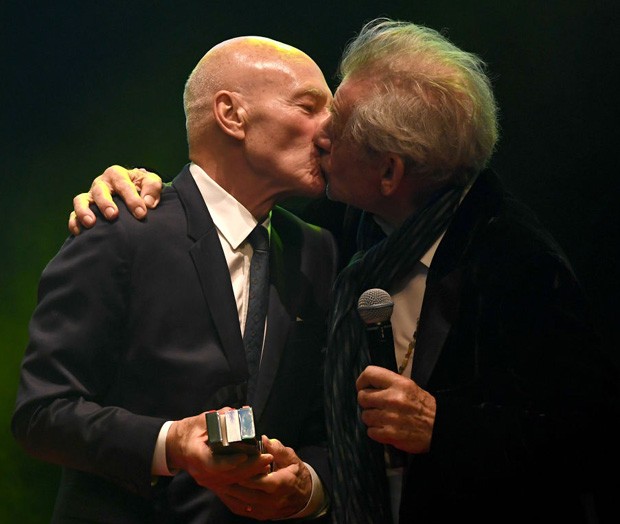 Patrick Stewart e Ian McKellen (Foto: Getty Images)