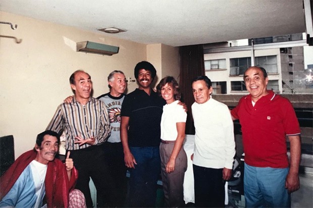Ramón Valdés com a família (Foto: Reprodução/Instagram)