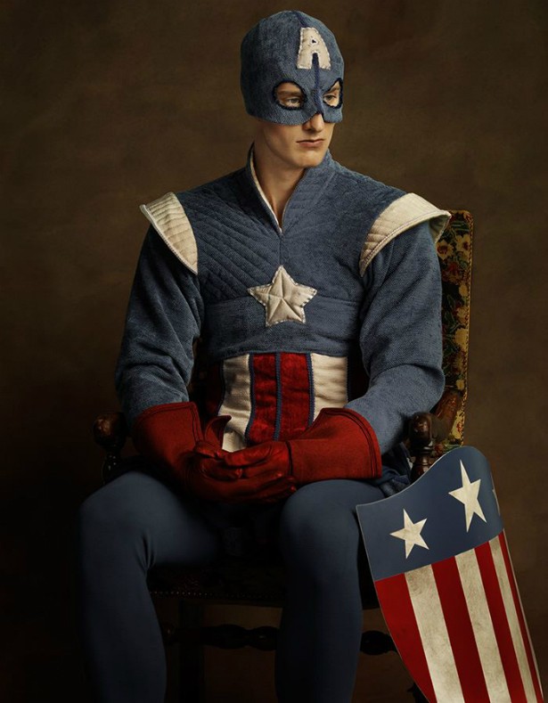 Capitão América. (Foto: Reprodução/Sacha Goldberger)
