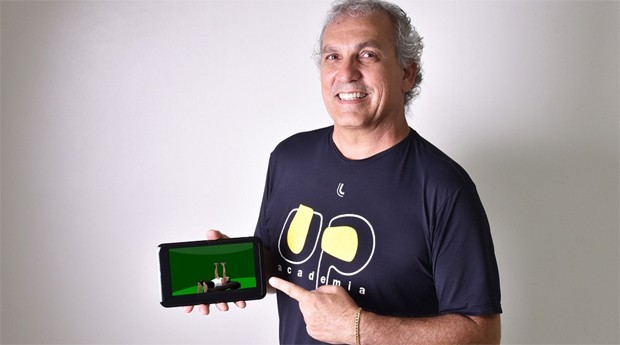 Nelson Domingues, educador físico especializado em fisioterapia do esporte, é o criador do app (Foto: Divulgação / Sebrae)