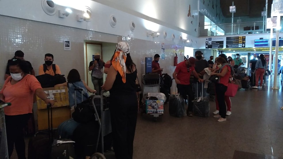 Mais de 22 mil passageiros devem passar pelo aeroporto de Rio Branco até 4 de janeiro; aumento é de 47%  — Foto: Crisley Souza/Rede Amazônica Acre