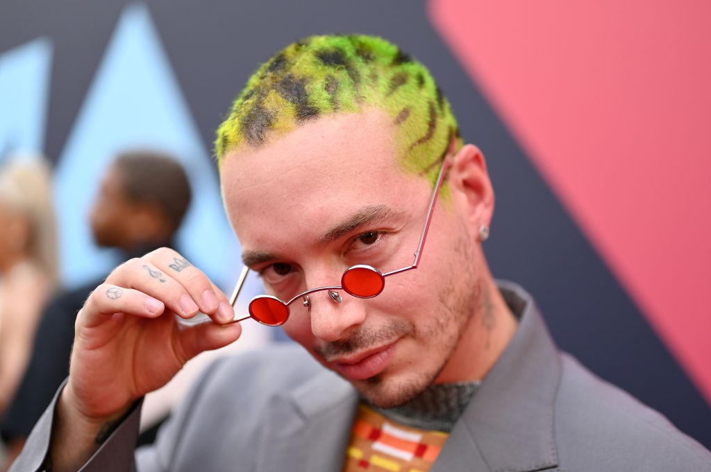 NEWARK, NEW JERSEY - AUGUST 26: J Balvin attends the 2019 MTV Video Music Awards at Prudential Center on August 26, 2019 in Newark, New Jersey. (Photo by Kevin Mazur/WireImage) (Foto: WireImage)